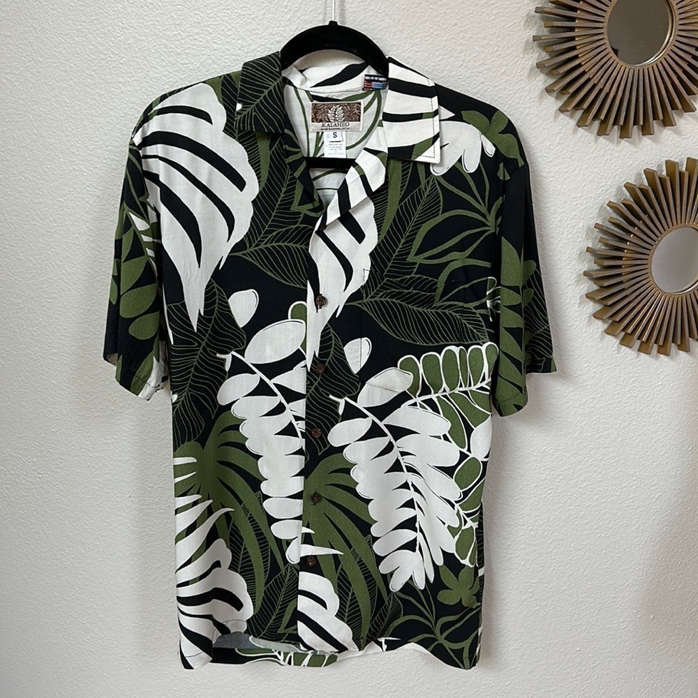 Kalaheo made in Hawaii USA Hawaiian shirt SZ S-L